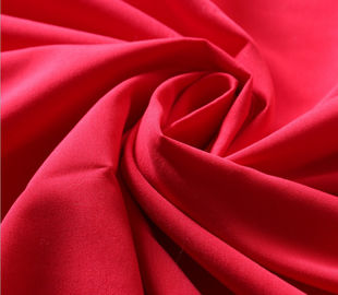 China tela roja de Spandex del rayón del poliéster 230T, tela de punto del jersey para la ropa proveedor