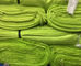 Tela verde de la tela 100% de la guarnición del tafetán del poliéster, tejido y del teñido del tafetán proveedor