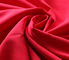 tela roja de Spandex del rayón del poliéster 230T, tela de punto del jersey para la ropa proveedor