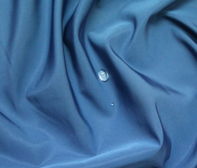 Azul el 100 por ciento de tejido de poliester, 190T 63 * tela de mezcla del poliéster 63D