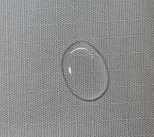 China La tela de encargo de la gabardina del poliéster, PU/PVC cubrió el tejido de poliester impermeable proveedor